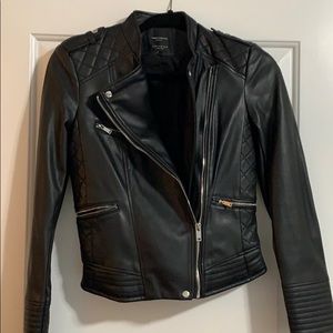 ZARA FAUX LEATHER JACKET
